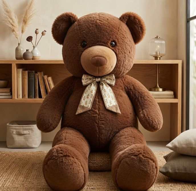 3.5 Feet Brown Teddy Bear In Pakistan By stuffeez.pk