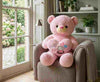 3.5 Feet Pink Extra Premium Heart Teddy Bear