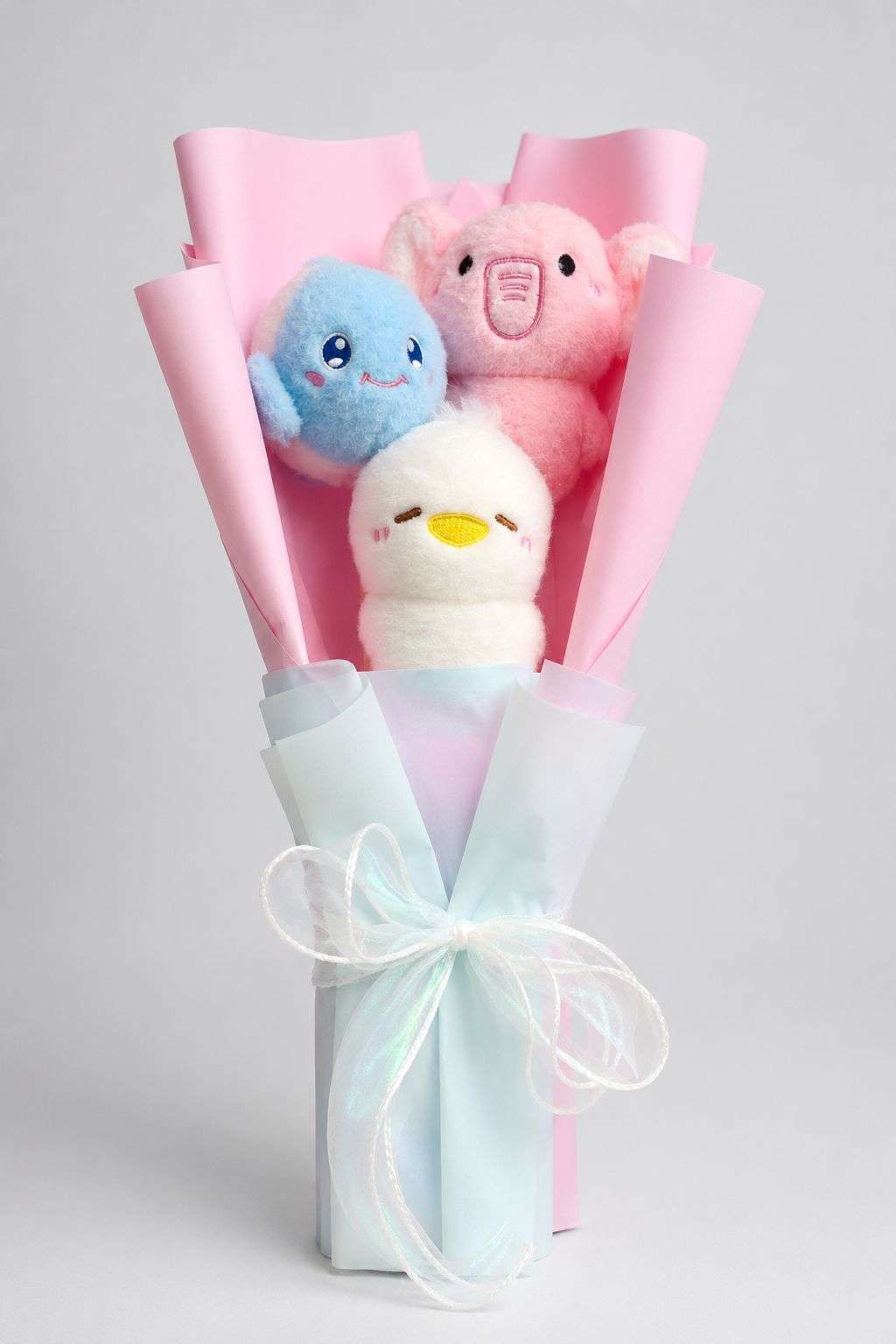 3 in 1 plushie bouquet at stuffeez.pk