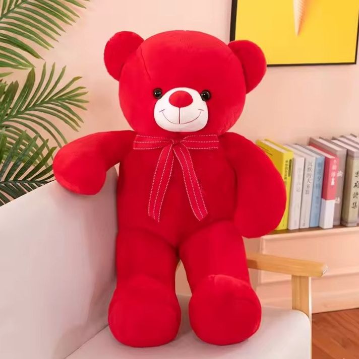 4.5 Feet Extra Premium Red Teddy Bear-Big Teddy Bears In Pakistan-Valentine's Gift For Her