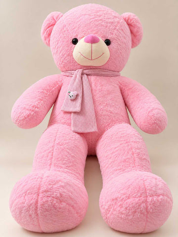 4.5 Feet Extra Premium Pink Teddy Bear in Pakistan at stuffeez.pk