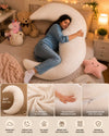 6 feet Moon Shaped Pillow