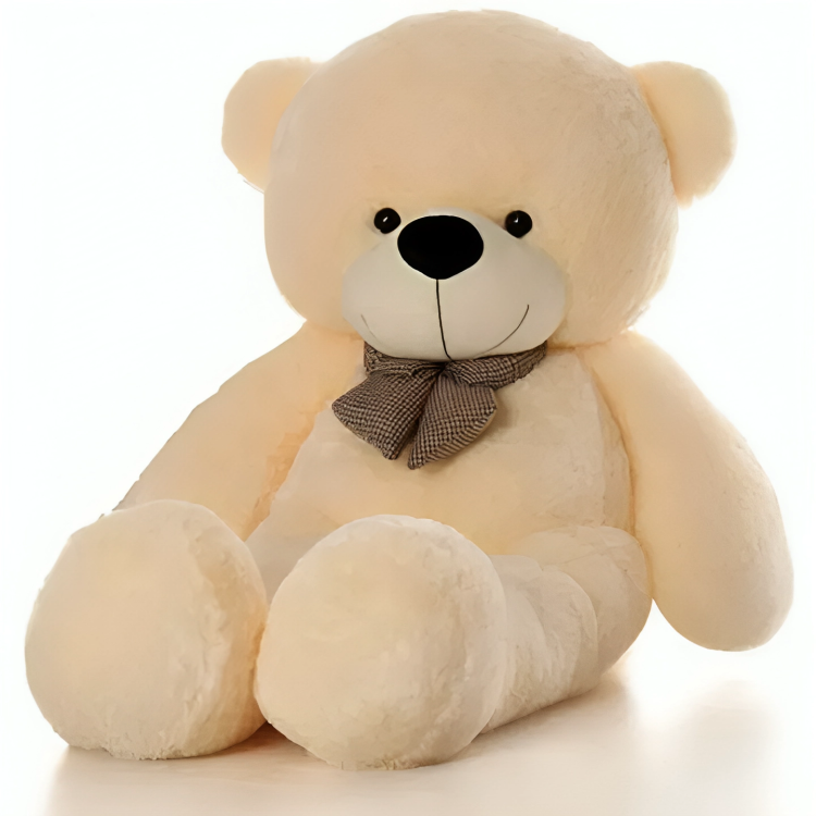 6 feet premium Off-White Teddy bear