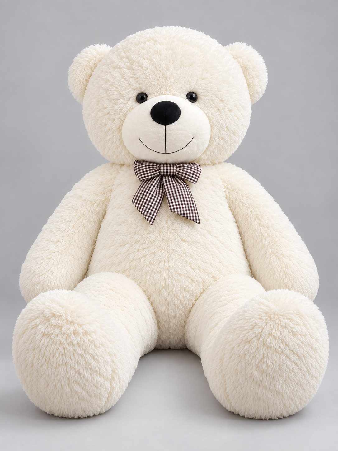 7 Feet Extra Premium White Teddy Bear in Pakistan – soft, fluffy giant plush toy by Stuffeez.pk.