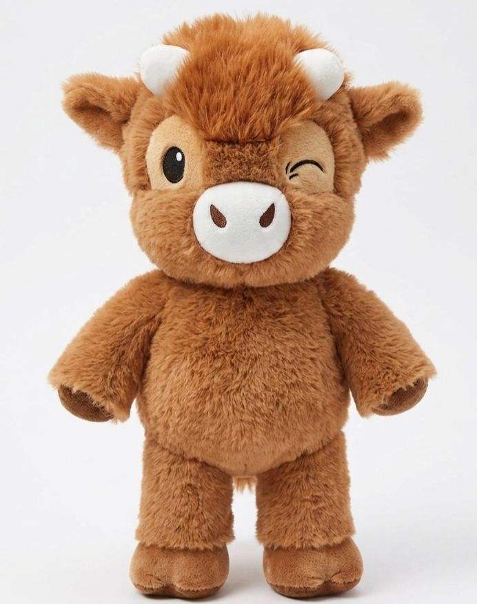 cow Running Plushie At Stuffeez.pk First Time In Pakistan