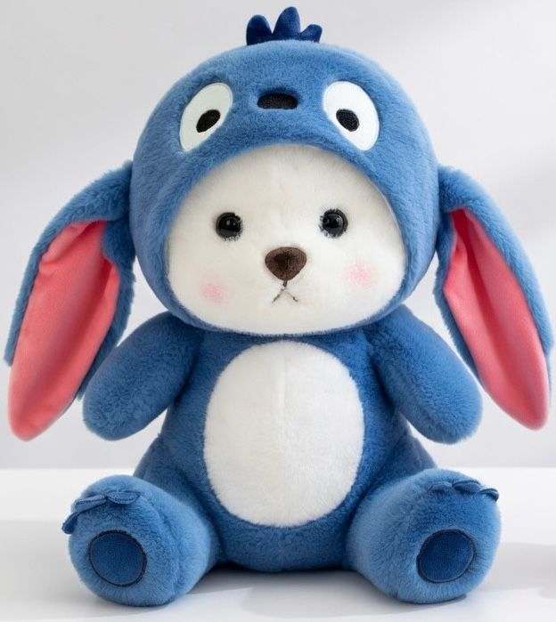 Disney Stitch Hoodie Bear-soft Plushie in Pakistan