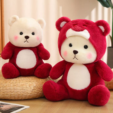 Stuffeez Hoodie Bear 50cm-Teddy Bears In Pakistan-1-2 Feet Teddy Bears