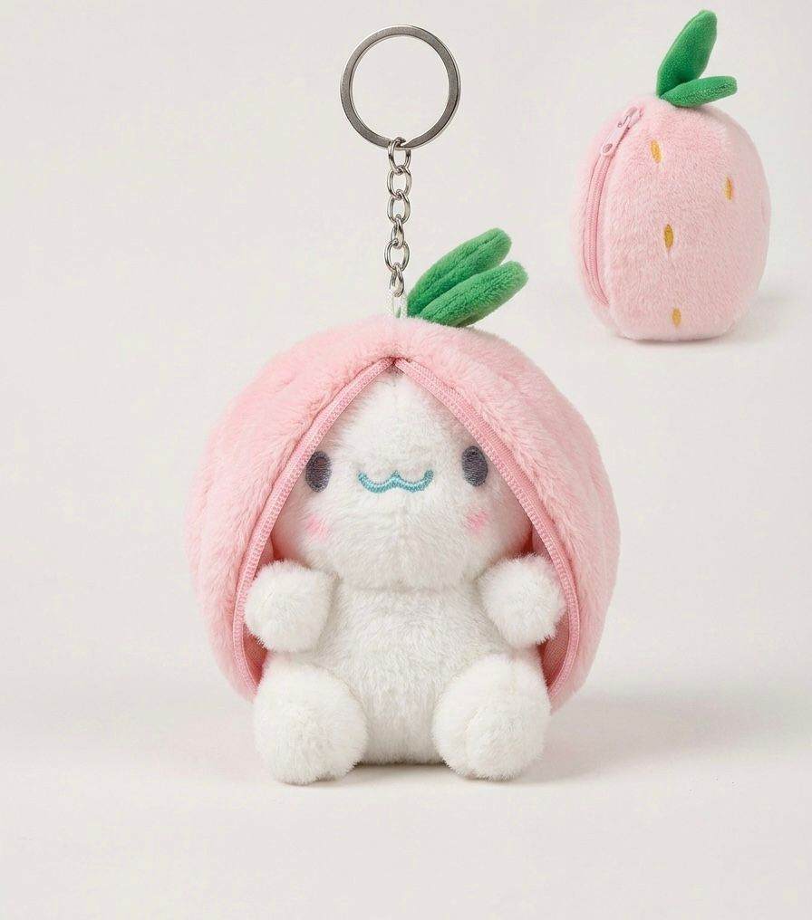 bunny keychain available at stuffeez