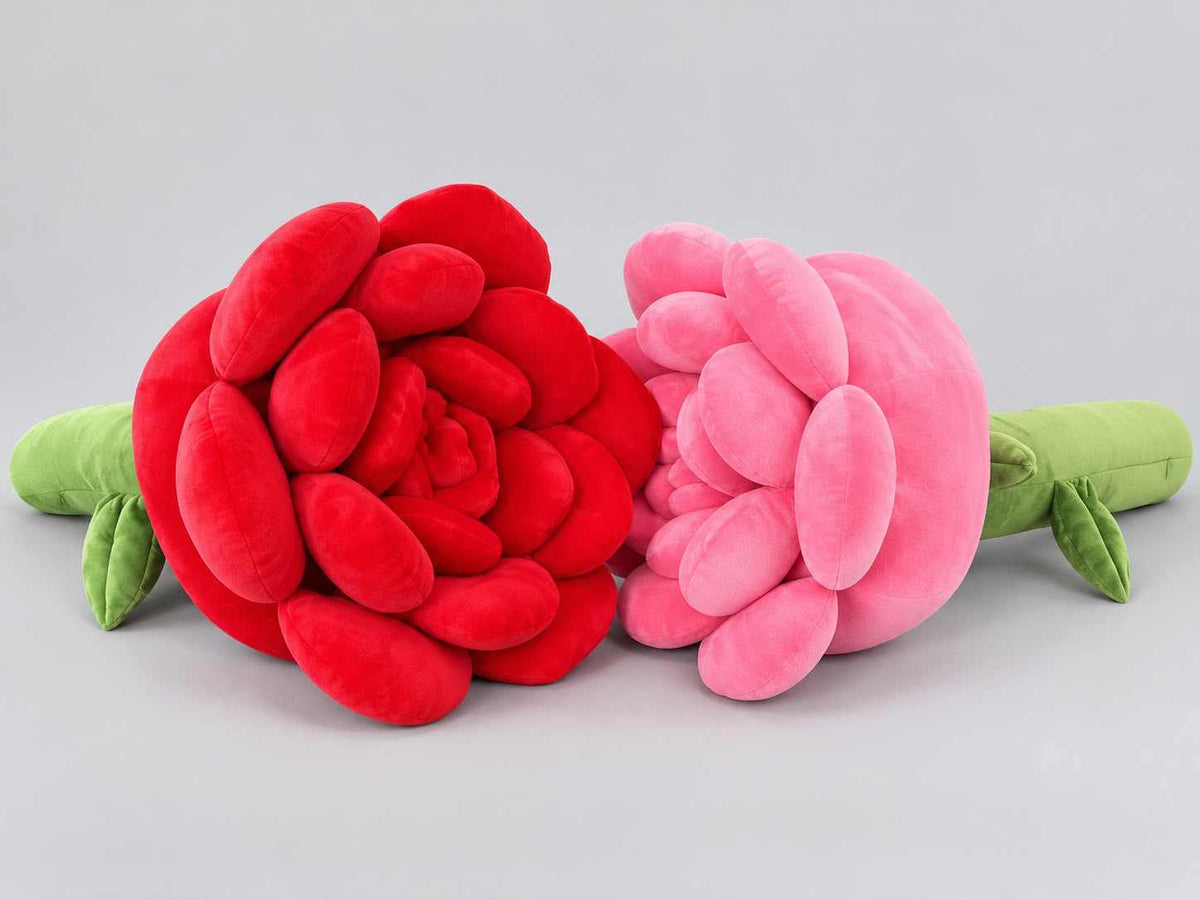 Giant Red and Pink Rose Flower Plush Toys 70cm – Stuffeez.pk