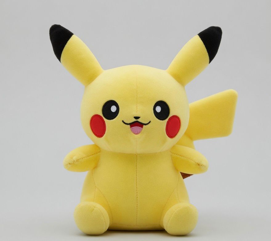 Pikachu stuffed toy soft plushie from Stuffeez.pk