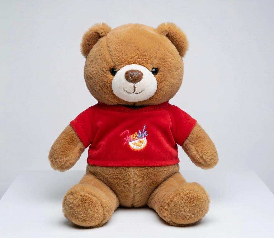 1 feet teddy bear with shirt soft teddy bear in Pakistan by Stuffeez.pk