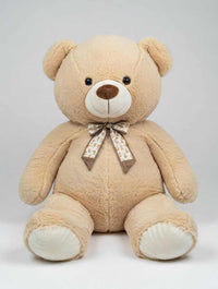 Beige 4.5 feet teddy bear big soft teddy bear in Pakistan premium quality by Stuffeez.pk