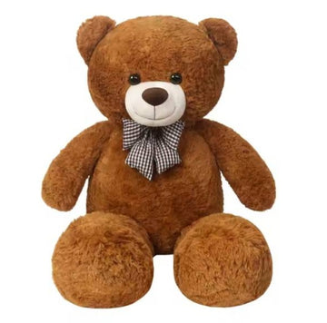4.5 Feet Extra Premium Dark Brown Teddy Bear-Giant Size Teddy Bears In Pakistan-Cuddly Stuffed Toys