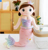 4 Feet Mermaid Plush Toy-Huggable Side Pillow