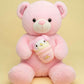 Pink 4 feet giant teddy bear soft teddy bear in Pakistan by Stuffeez.pk