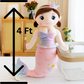 4 Feet Mermaid plush toy-Huggable Side Pillow