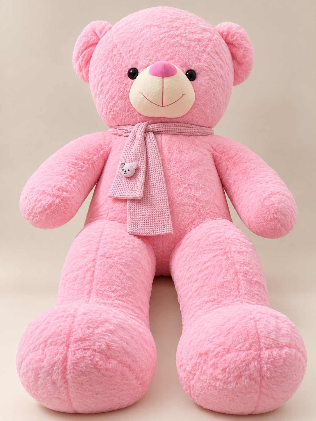 5.5 Feet Extra Premium Pink Teddy Bear in Pakistan at stuffeez.pk