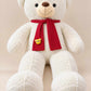 5.5 Feet Extra Premium White Teddy Bear in Pakistan at stuffeez.pk