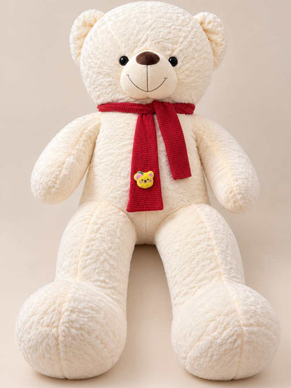 5.5 Feet Extra Premium Off White Teddy Bear in Pakistan at stuffeez.pk