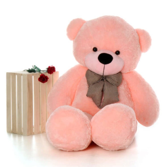 6 Feet Premium Pink Teddy Bear-Big Size Teddy Bears In Pakistan-Soft Plushies In Pakistan