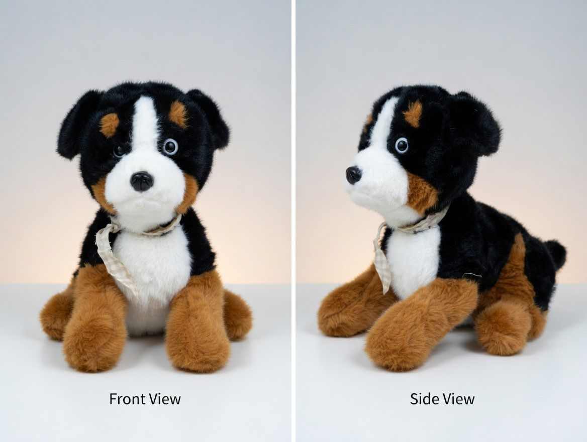 bernese dog plush toy soft stuffed animal plushie in Pakistan cute dog plush premium quality dog stuffed toy