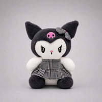 Cute Black Kuromi plushie soft stuffed toy