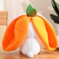 Carrot Bunny Zip Plushie 25cm-Soft Plushies In Pakistan-Soft Toys For Kids In Pakistan At Stuffeez
