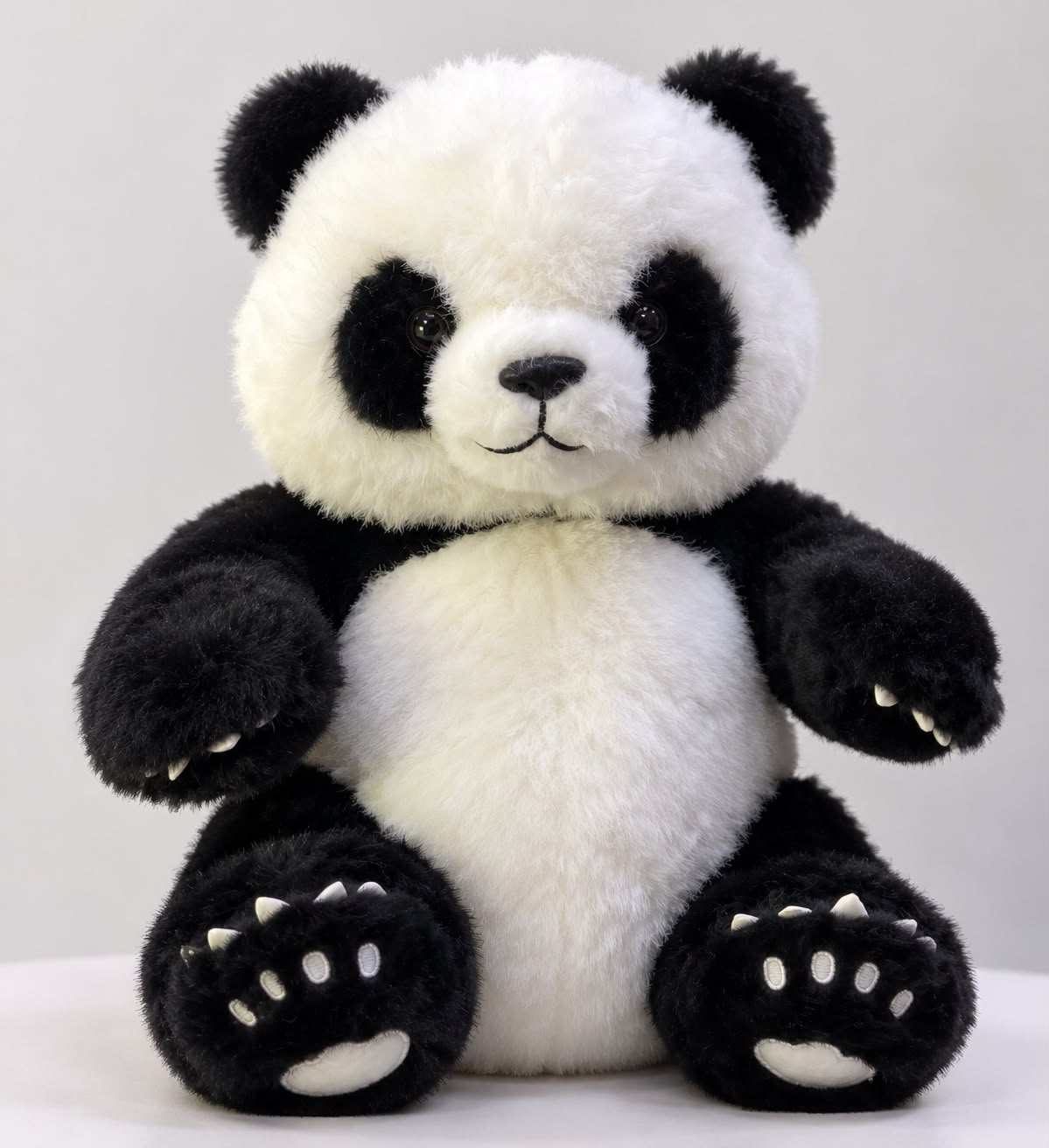 Cute Panda Bear Plush Toy with Paw Prints – Soft Panda Teddy Bear in Pakistan | Stuffeez.pk