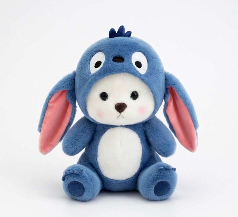 Disney Stitch Hoodie Bear-Premium Teddy Bear In Pakistan