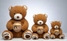 Grizzly Teddy Bear With Honey Pot