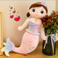 4 Feet Mermaid plush toy-Huggable Side Pillow