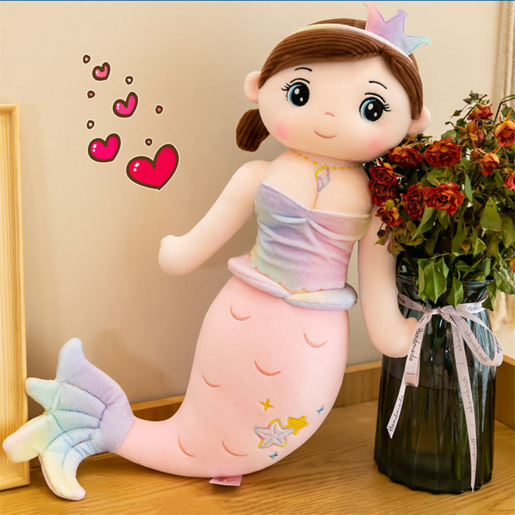 4 Feet Mermaid plush toy-Huggable Side Pillow