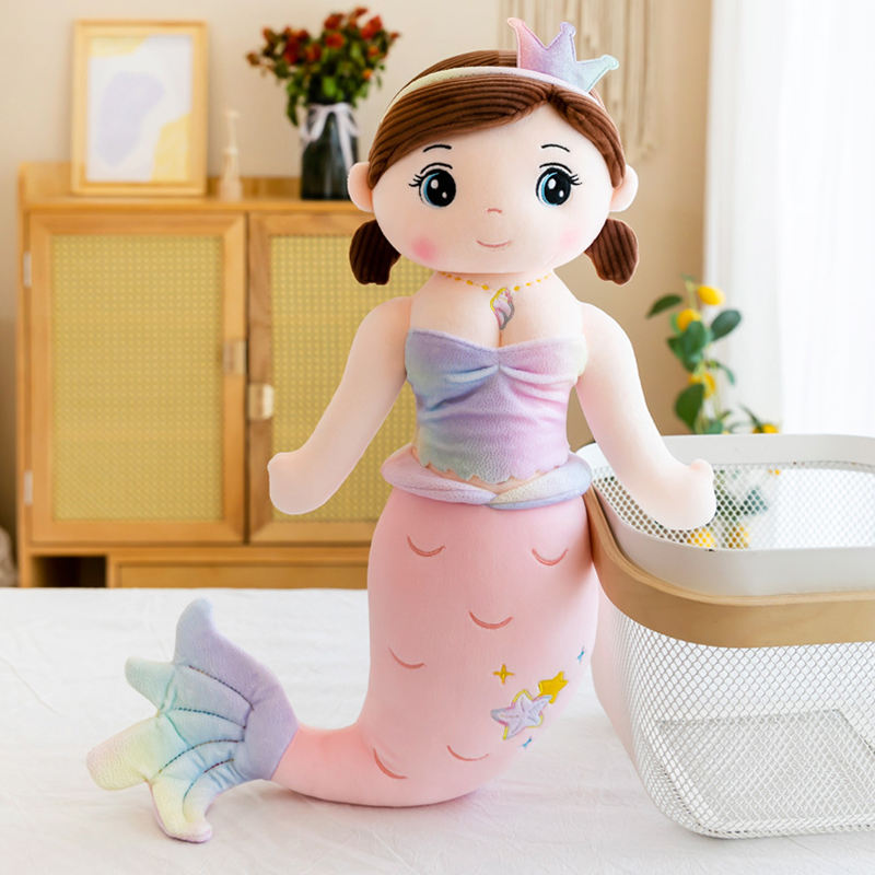 4 Feet Mermaid plush toy-Huggable Side Pillow