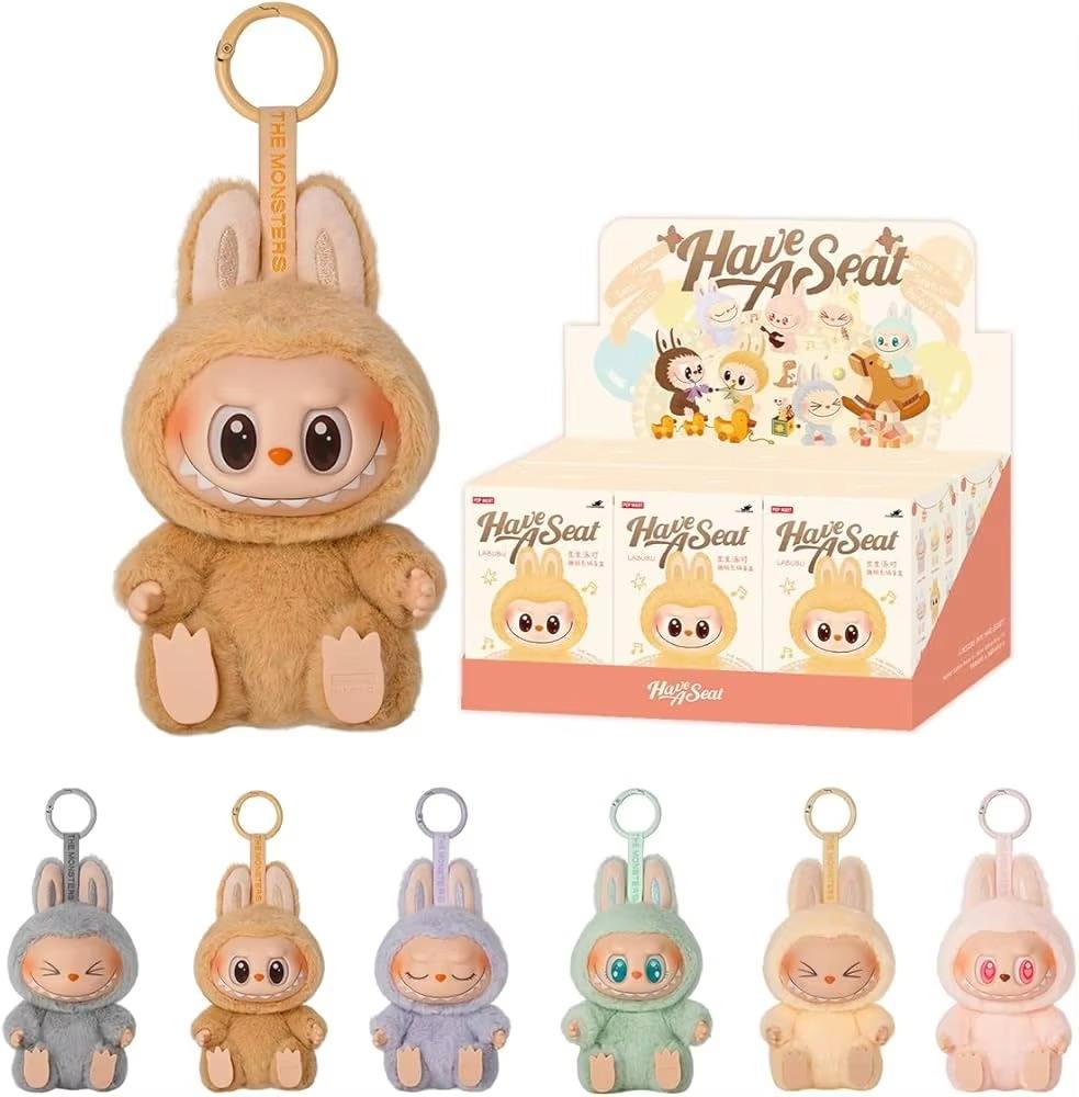 Have A Seat Labubu-Popmart Labubu-Soft Toys For Kids