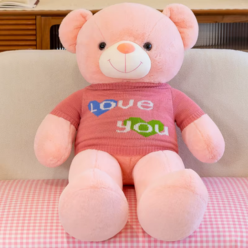 4.5 feet Extra Premium Pink Teddy bear