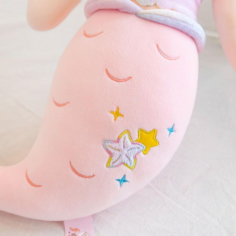 4 Feet Mermaid plush toy-Huggable Side Pillow