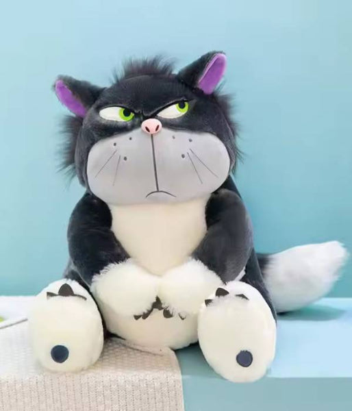 Lucifer angry cat plush toy from Cinderella – Disney villain cat available in Pakistan at Stuffeez.pk