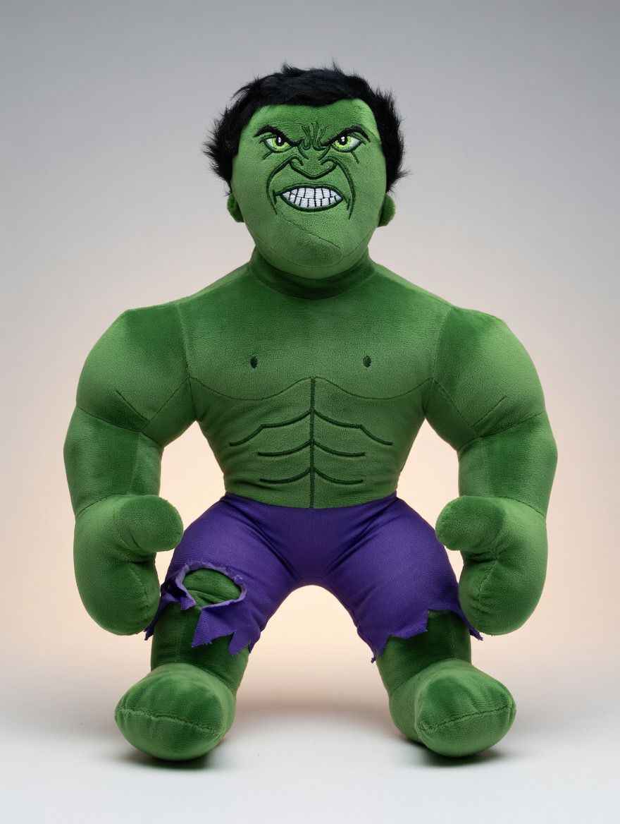 Hulk Smash Marvel stuffed toy superhero plush in Pakistan by Stuffeez.pk