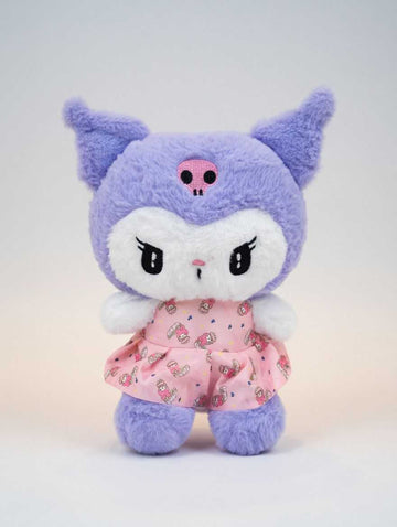 kuromi with frock stuffed toy soft plushie in Pakistan cute Sanrio plush toy premium soft stuffed toy