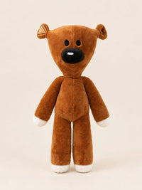 The iconic Mr Bean Teddy By Stuffeez