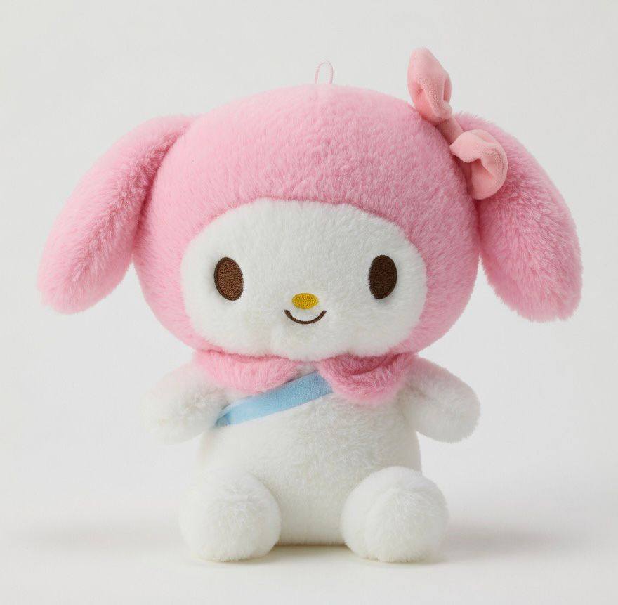 My Melody Plushie premium soft stuffed toy by Stuffeez.pk 