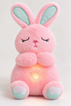 Pink Breathing Bunny Plush Toy with Light – Soft Stuffed Toy in Pakistan | Stuffeez.pk