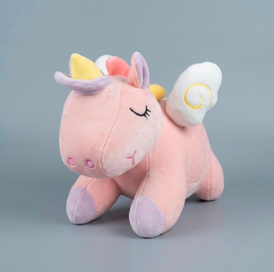 Pink unicorn plushie premium soft toy