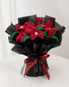 red lilyflower bouquet at stuffeez.pk 
