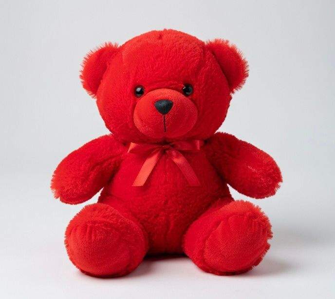Red teddy bear cute teddy bear in Pakistan with affordable price by stuffeez.pk