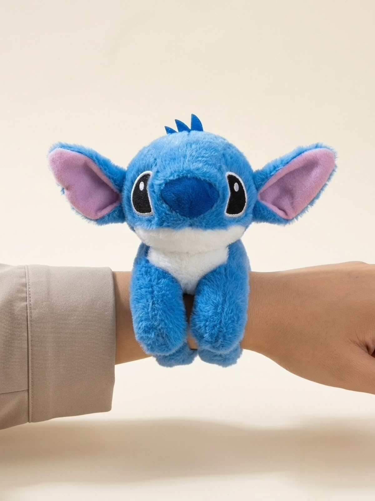 Stitch plush handband soft wrist hugger