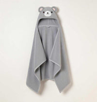 Cute bear hooded bathrobe fluffy cozy loungewear for women Stuffeez.pk premium quality