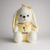 Stuffeez premium bunny plush with tulip design