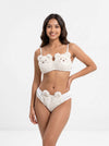 Fluffy Teddy Bear Bra and Panty Set for Women