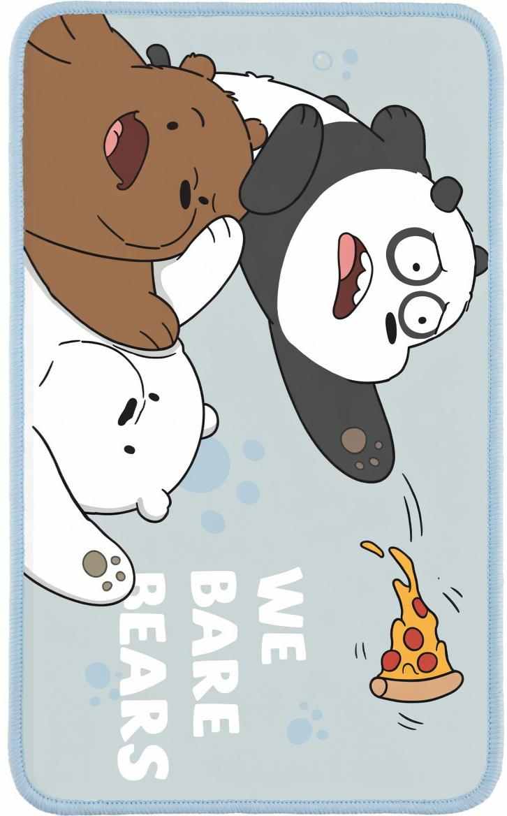 We Bare Bears floor mat cute cartoon bath mat in Pakistan Stuffeez.pk